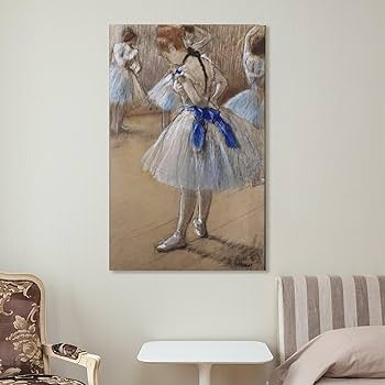 Edgar Degas、超希少画集より、新品額装付 ジャン・デュビュッフェ、暴動、希少な額装用画集より、新品高級